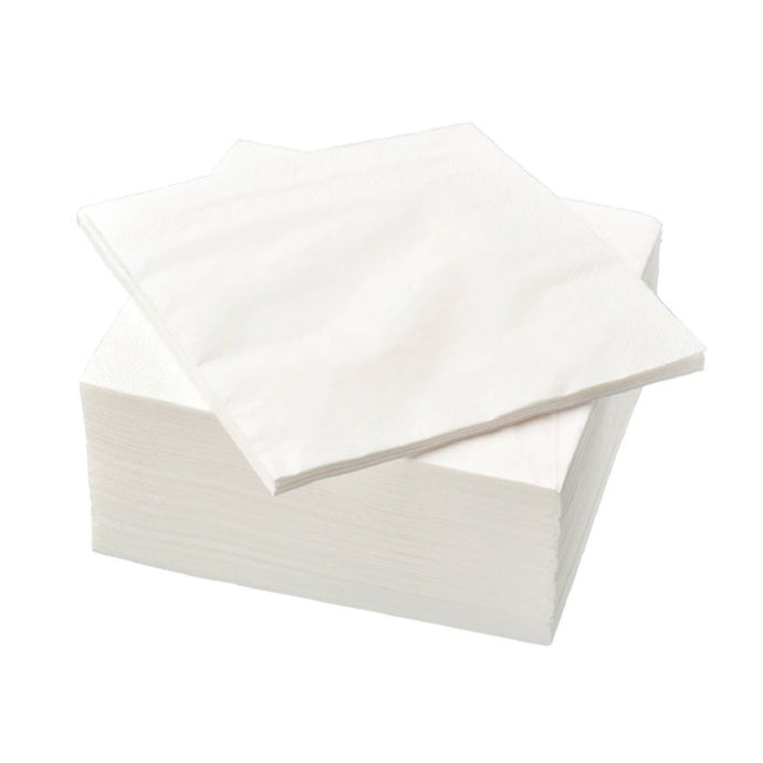 30 x White Napkins