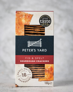 Peter's Yard Fig and Spelt Crackers