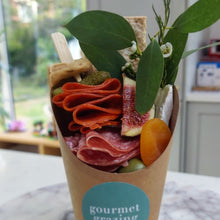 Load image into Gallery viewer, Individual Cheese &amp; Charcuterie Graze Cups
